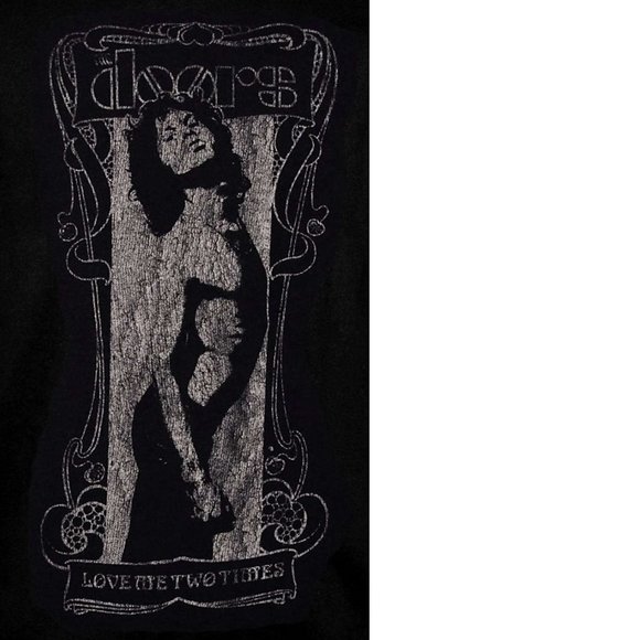 Jim Morrison Love Me Two Times The Doors psychedelic rock T-Shirt S NWT - Picture 2 of 2